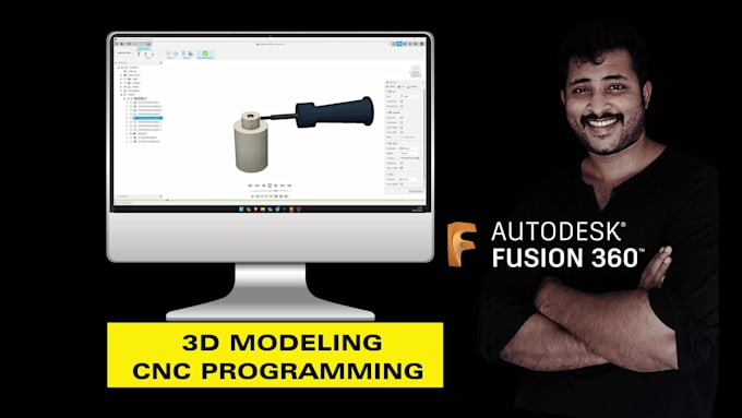 create dxf cinema4d 3d print step stl file gcode cnc programming in fusion360