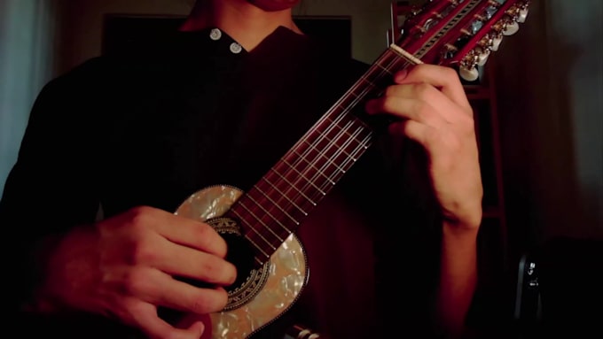 make a video teaching songs in charango