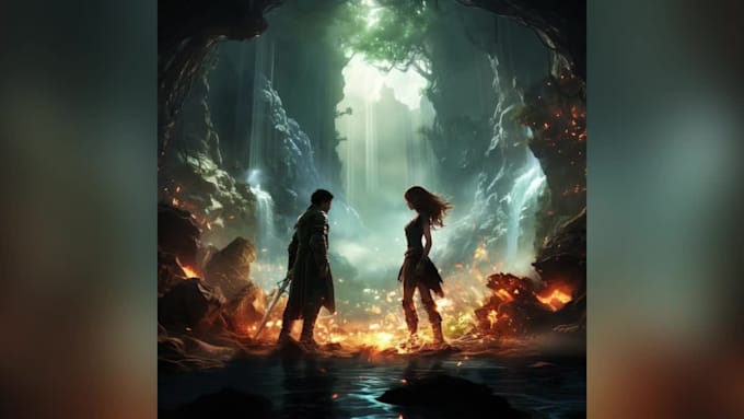 Create concept art with ai midjourney by Melinasghari | Fiverr