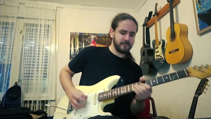 record guitar solo for your song