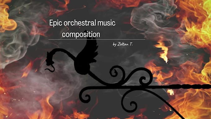 compose original epic orchestral film score music