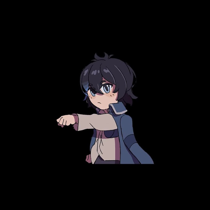 animate anime style characters for you