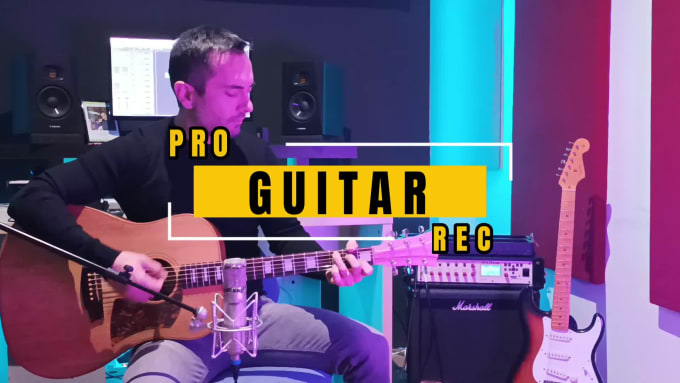 Hire a freelancer to record pro acoustic and electric guitar