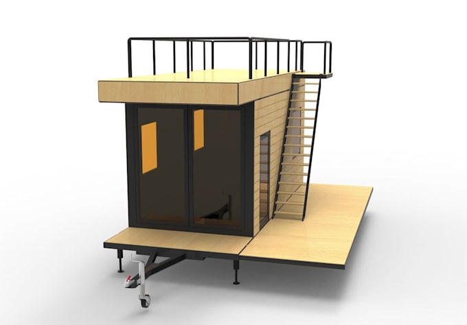do cad design for 3d product rendering and manufacturing