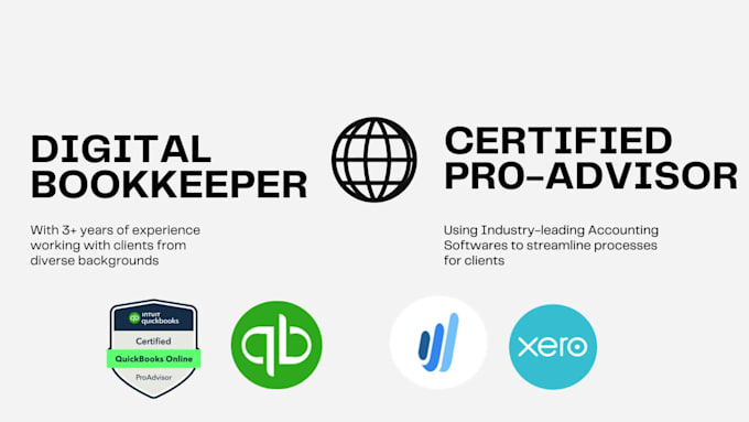 do bookkeeping in quickbooks online, wave and xero