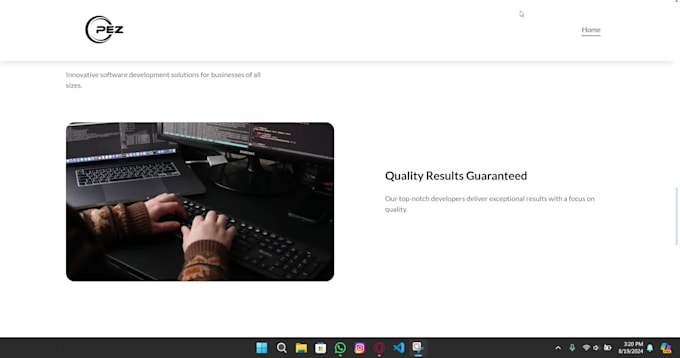 custom high converting landing page aligned to your brand identity fast and  SEO