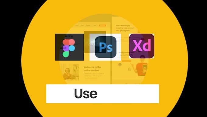 do UI design, UI UX design, website UI UX design on figma