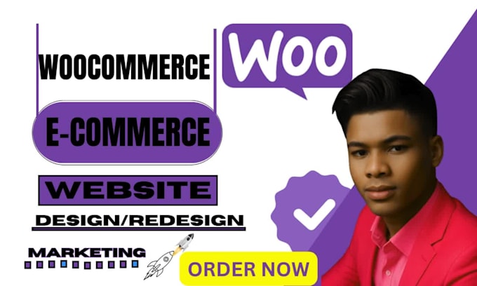 build and design woocommerce website, woocommerce dropshipping website