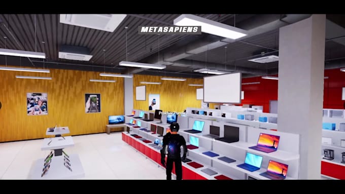 create game metaverse enviorment in unreal engine 5