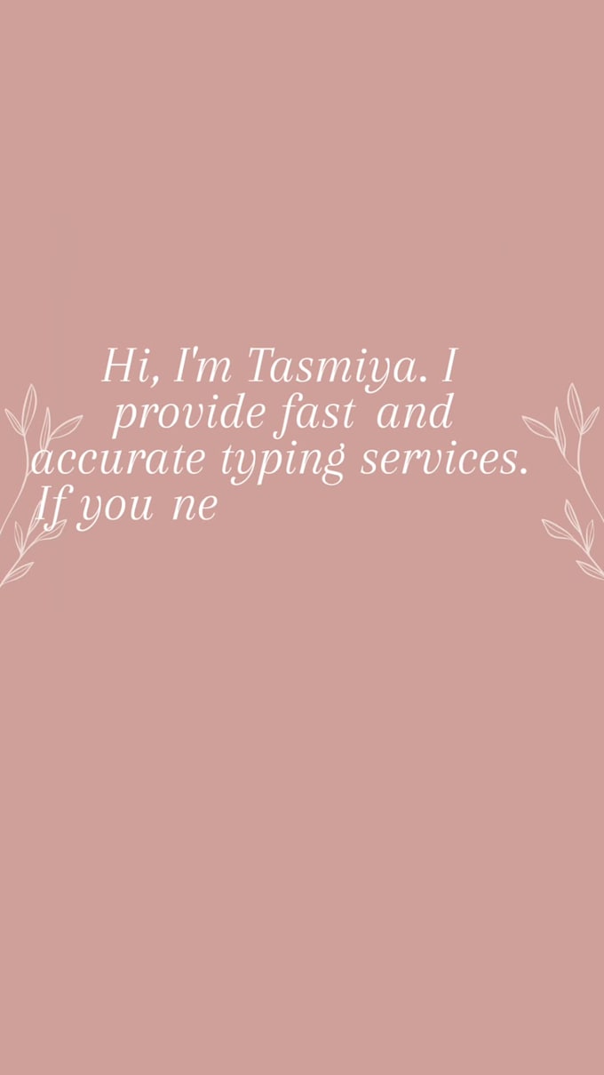 do fast typing work
