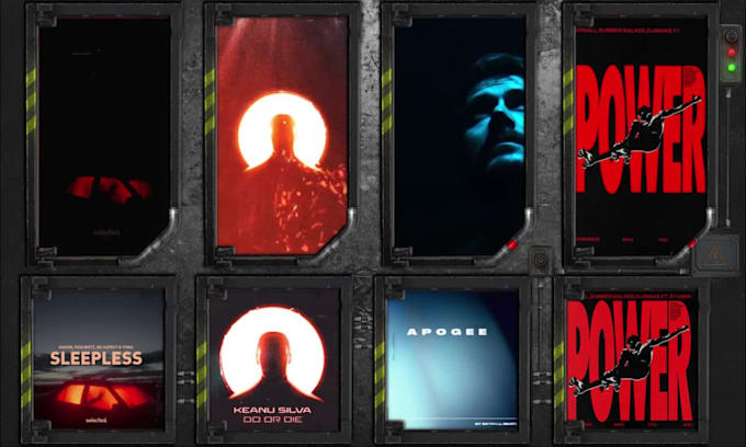 design an album cover single or mixtape cover with visuals