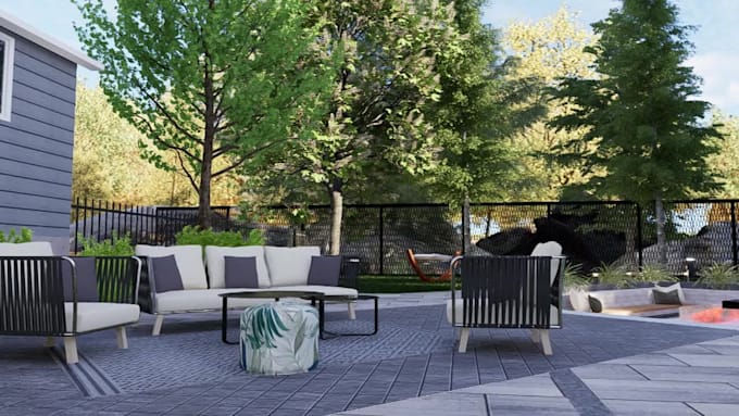 do backyard, landscape design, pool and garden patio