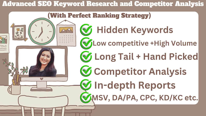 do trending SEO keyword research and competitor analysis