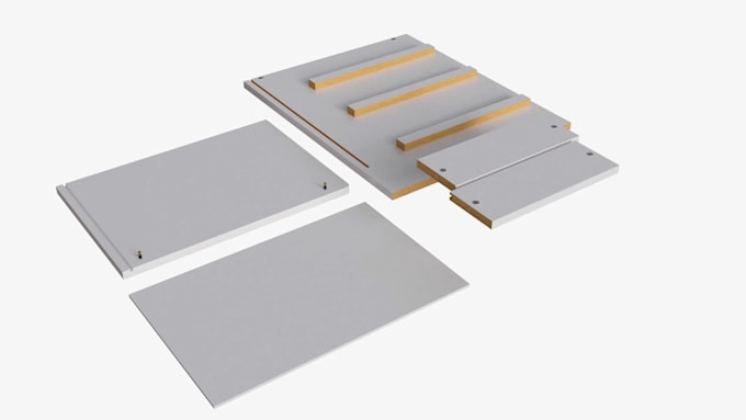 create 3d video professional furniture assembly process