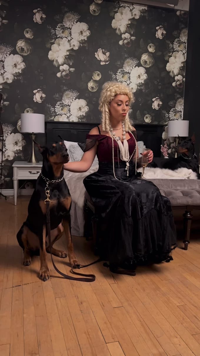 create content for your brand featuring my dog as the model