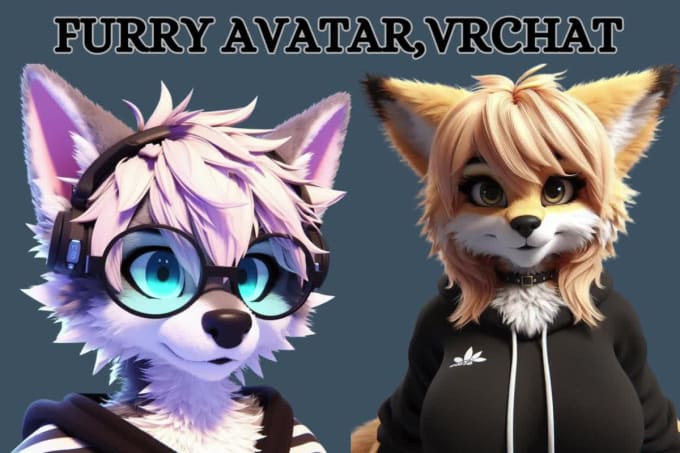 Do Vrchat Vrc Avatar Furry Avatar Vtuber 3d Model Vrm Nsfw Avater Vr Character By Allen