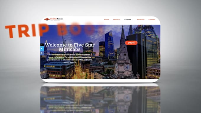 create taxi website, car booking website, car rental website