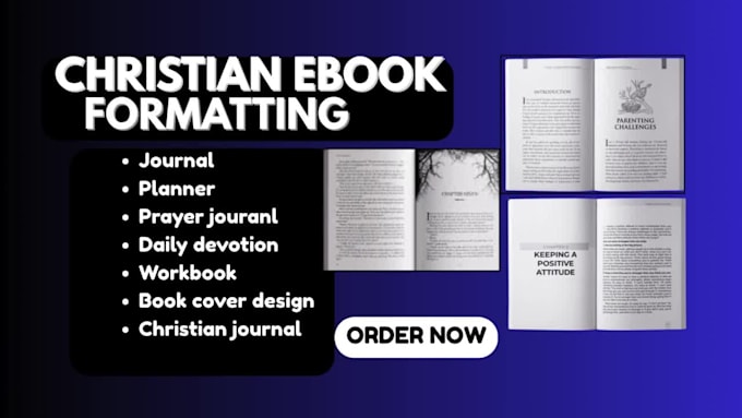 write format proofread publish christian ebook book editor prayer journal