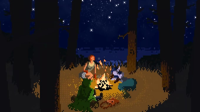 create pixel art or pixel animations