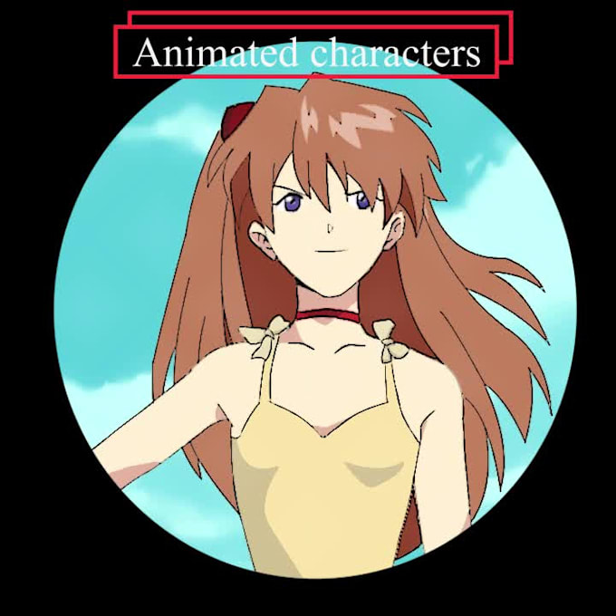 Draw and animate your anime profile picture by Mphonemasis | Fiverr