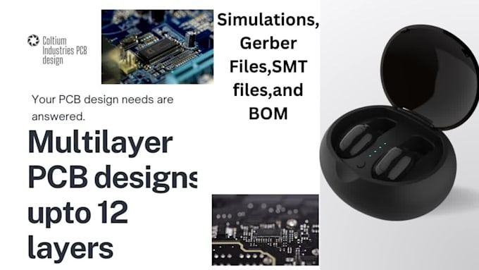 design pcb and share gerber files