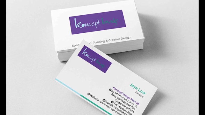 design your professional business card within 12hours