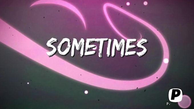 create an aweome lyric video