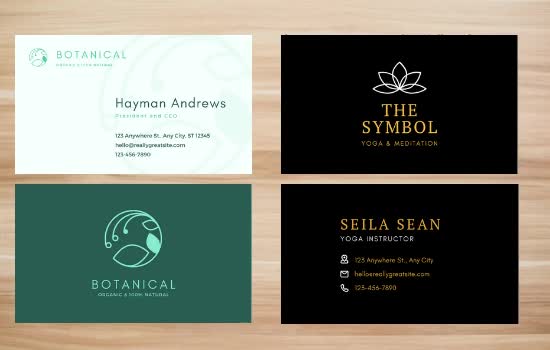 do luxury business card design