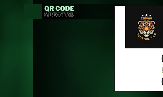 create unique qr code design with your logo within 30min