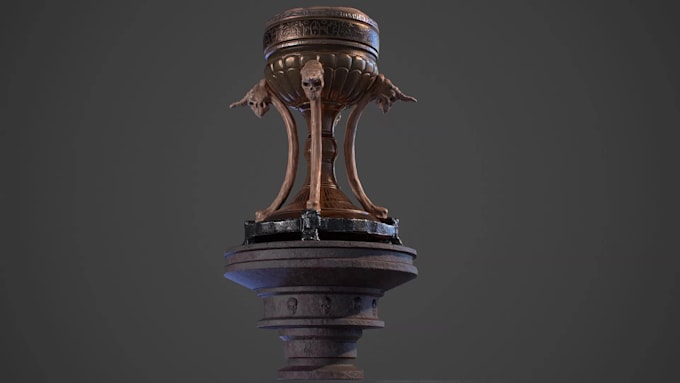 make high quality props and objets for videogames
