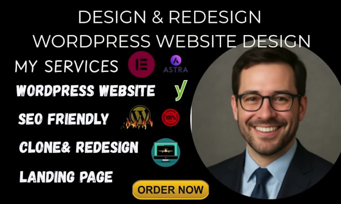 design redesign revamp clone wordpress website business website development
