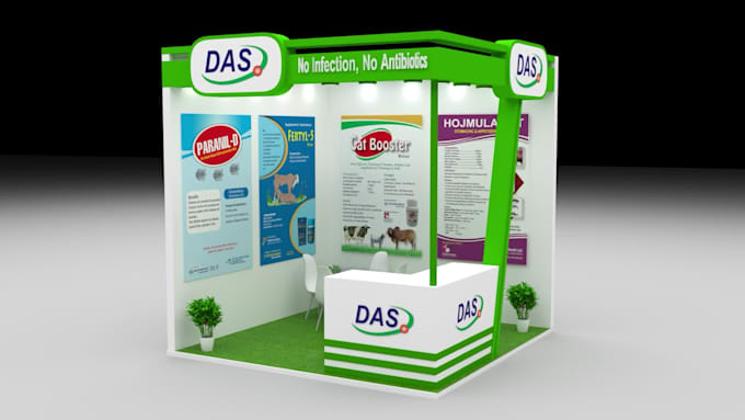 professional stall design rendering turning concepts to spectacles