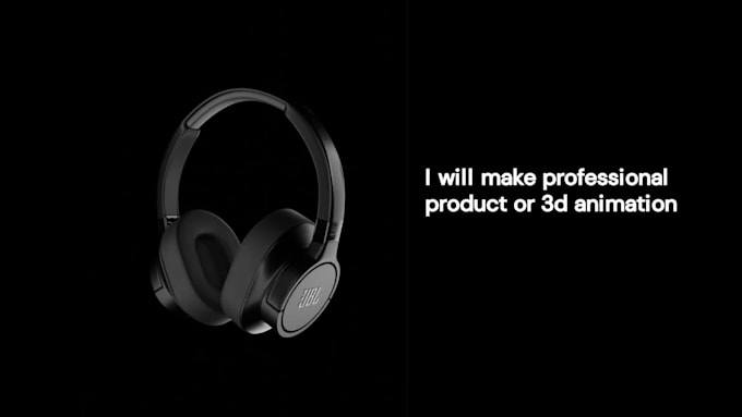 make realistic 3d product animations
