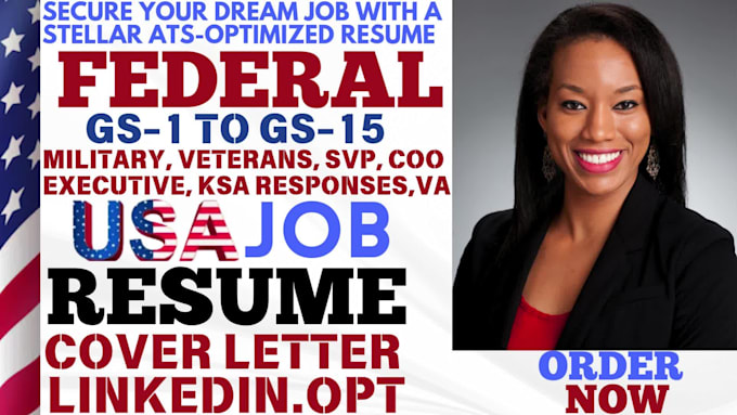 write resume for federal, government, veteran, military, USA jobs, ksa response