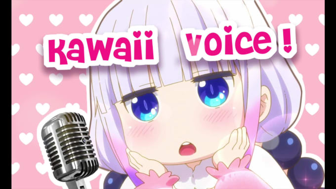 Record anything in my kawaii anime girl voice by Peachygarden | Fiverr