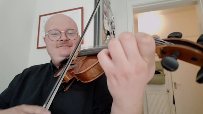 record fiddle violin or viola on your track