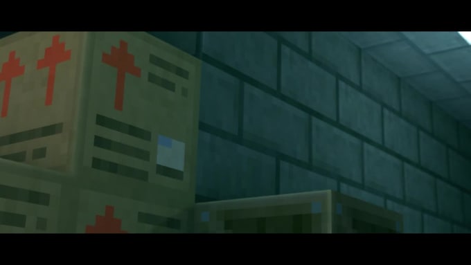 create a custom professional minecraft animation