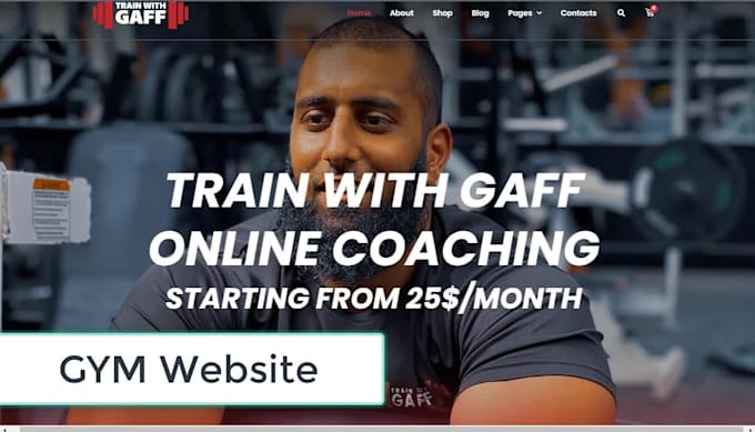 design and develop a professional wordpress business website