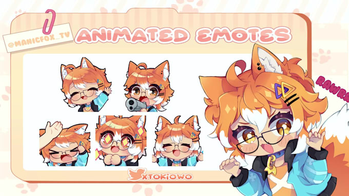 create custom animated emotes for twitch or discord