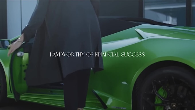 make your luxury, traveling, and workout affirmation videos