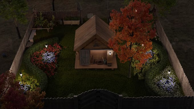 design 3d environment and architecture
