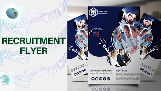 create professional flyers for your company
