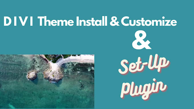 create a website using divi theme on the wordpress website