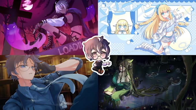 animate your anime art, 2d art so they look alive