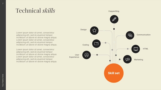 design a master template with powerpoint and google slide