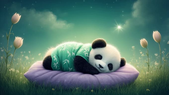 make 1 hour long exclusive lullaby videos