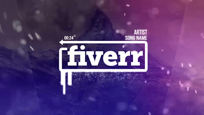 make a DOPE audio visualizer video with intro and outro