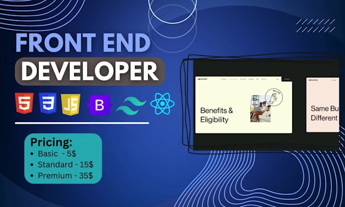 Create a singlepage website with html, css and javascript by ...