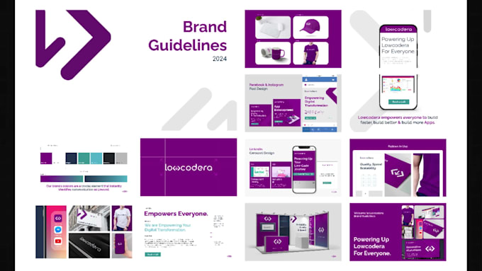 Create your logo and complete brand kit, brand guidelines by Babar ...