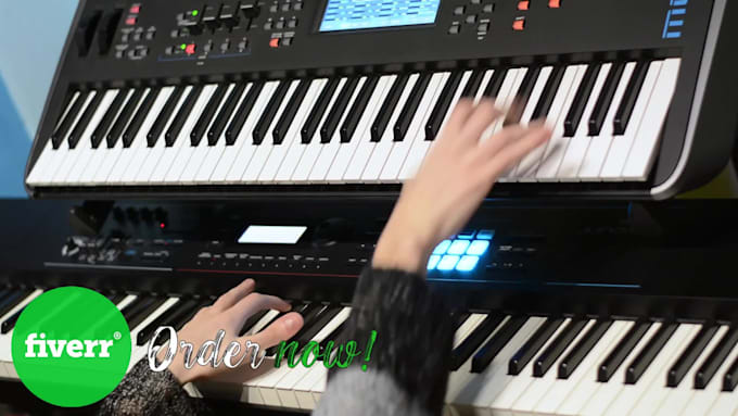 record anything you want with piano and keyboards